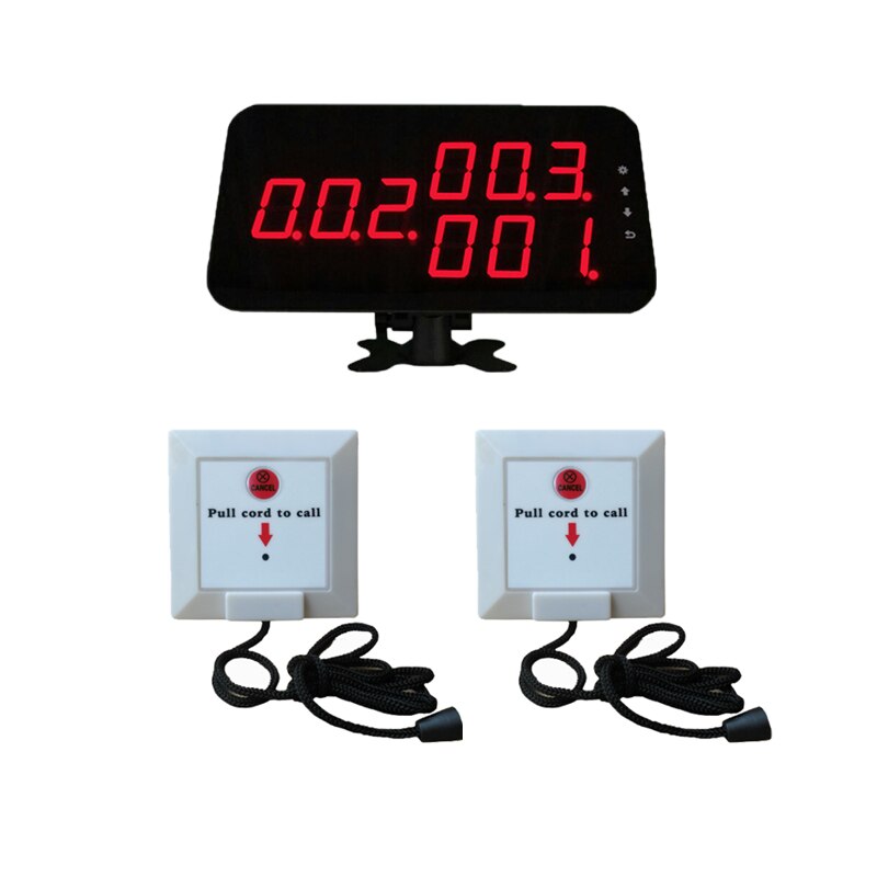 Wireless Nurse Panic Button for Elderly Senior Patient Nurse Pager Service Calling System