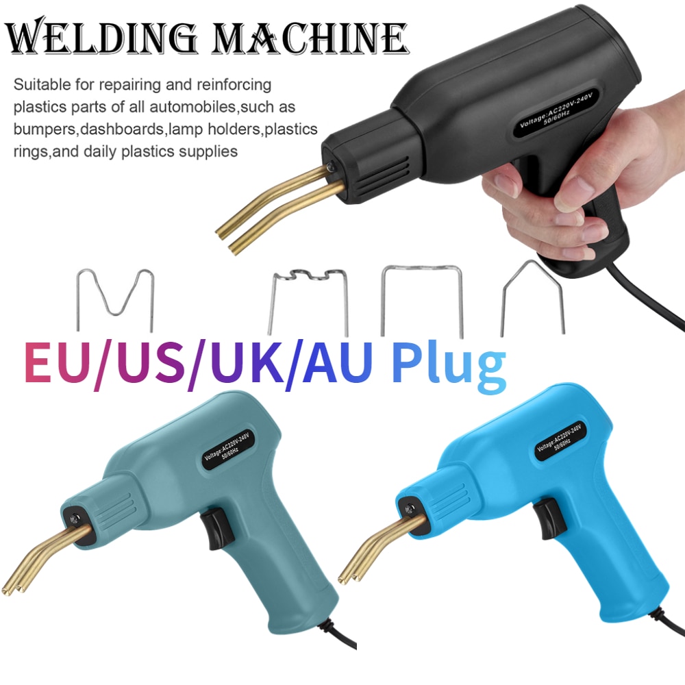 Plastic Welding Machine Overheating Protection Plastic Welder Heat Gun Ergonomic Design Easy Operate Car Bumpers Repairing Tool