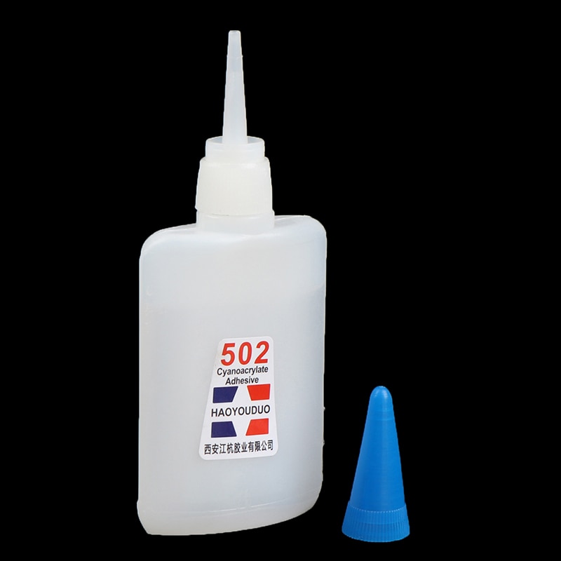 50G Quick-drying Super Glue 502 Instant Strong Adhesive Toys Crafts Shoes Paper Wood Plastic Fast Repairing Glue Hot