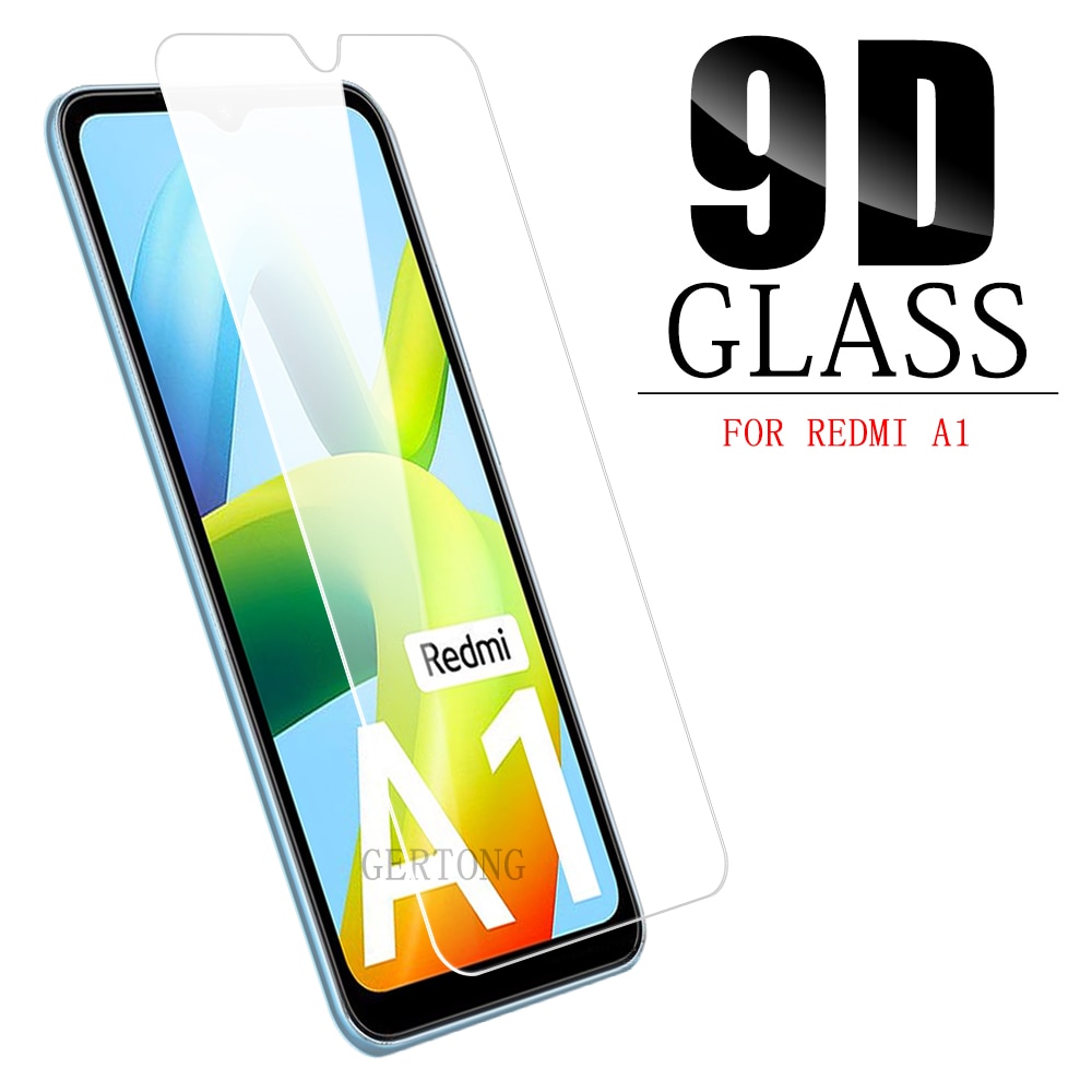 Screen Protector Glass On For Xiaomi Redmi A1 Smartphone 2GB RAM 32GB Global Version Cellphone Tempered Glass Front Film 10A 10C