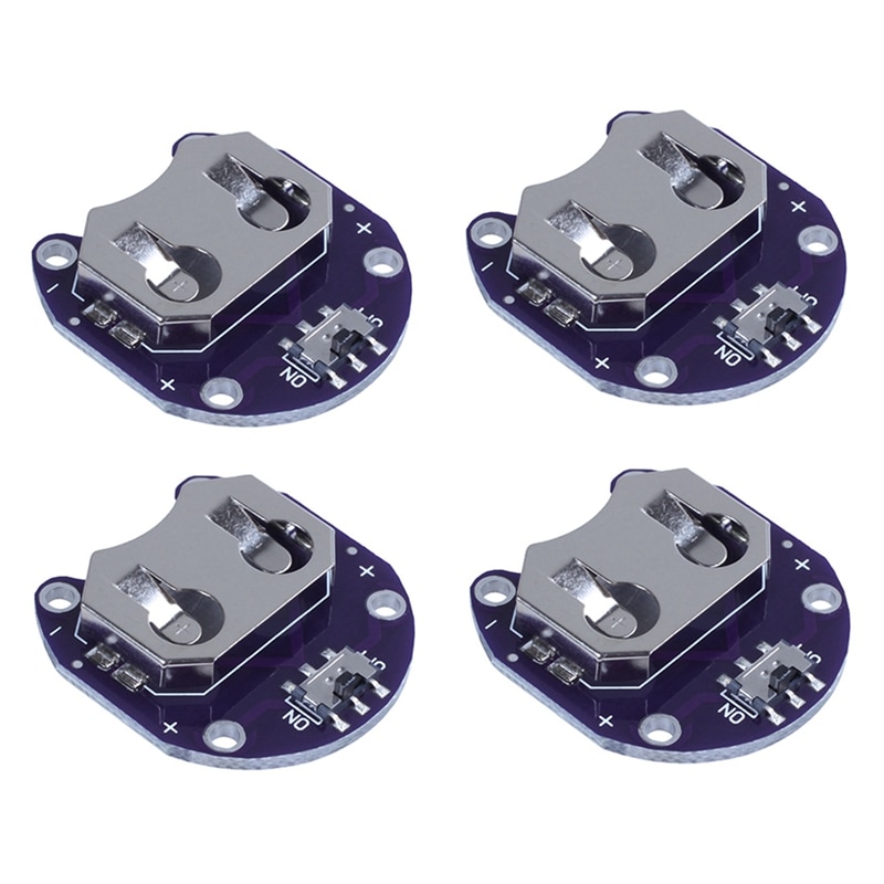 8 X Coin Cell Battery Holder For CR2032 - With Switch (8 Pcs)