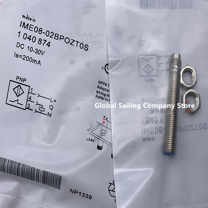 3pcs New proximity switch IME08-02BPSZC0S IME08-02BPOZT0S
