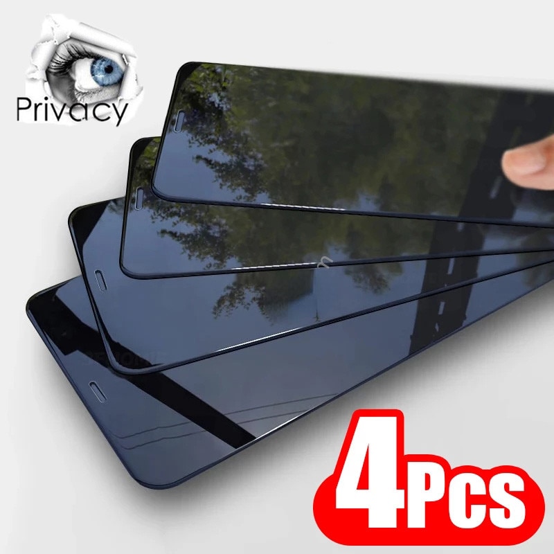 2022 Trend For iPhone XS MAX XR 7 8 Plus 13Pro mini Privacy Anti-Spy Screen Protector For iPhone 13 12 11 Pro MAX Tempered Glas