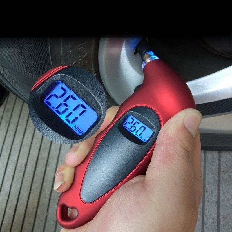 New Tire Pressure Gauge Backlight High-precision Digital Tire Pressure Monitoring Car Tyre Air Pressure Gauge Meter LCD Display