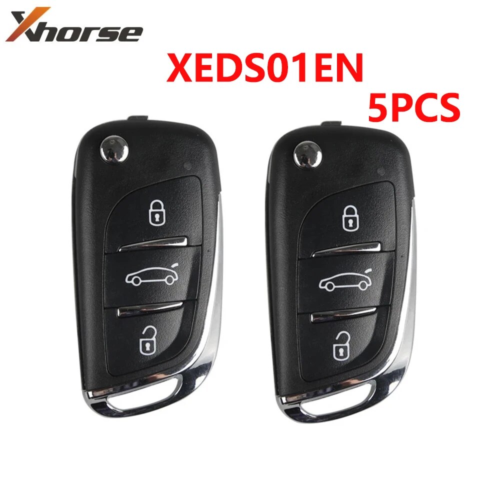 5PCS Xhorse VVDI2 XEDS01EN FOR DS Style Super Remote Work on all ID as the Super Chip