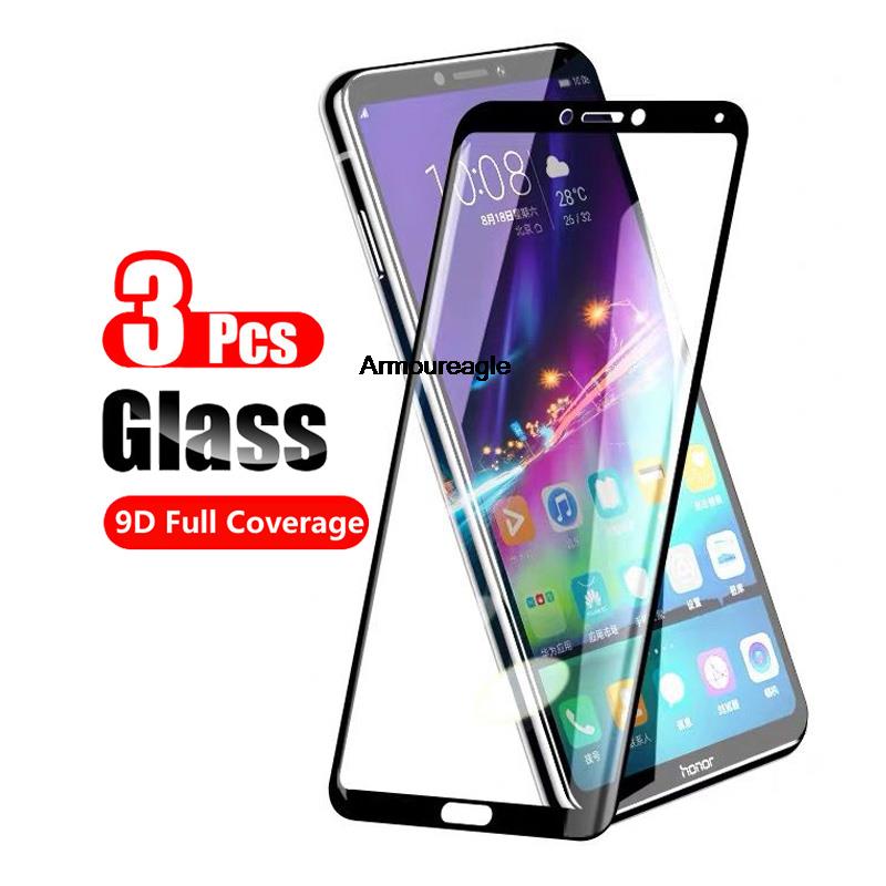 3PCS 9D For Huawei Honor Note 10 Tempered Full Cover Protective Glass Guard on For Huawei Honor Note10 Screen Protector Film