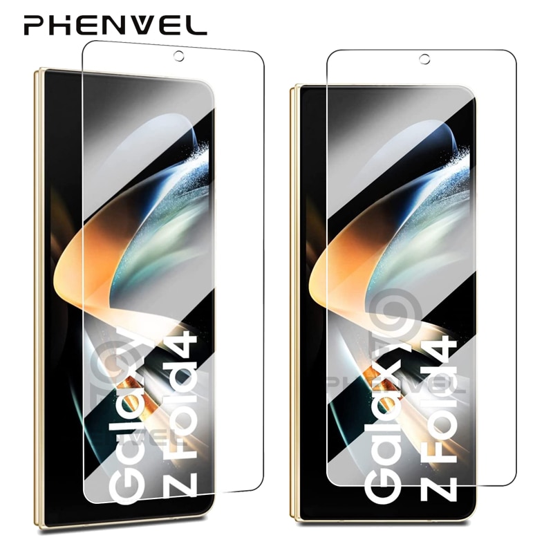 Z Fold 4 Glass Oleophobic HD Tempered Glass Screen Protector For Samsung Galaxy Z Fold 3 4 Protective Glass