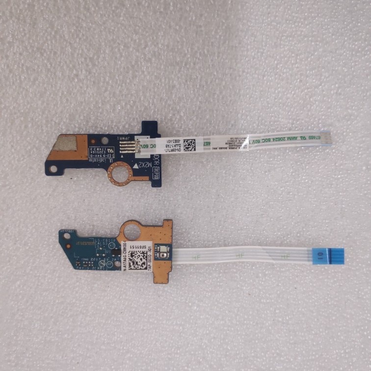 For DELL G3 3579 3779 Power Button Board with Cable 0DJ2X3 0HYYT6 LS-F611P laptop Repairing Accessories