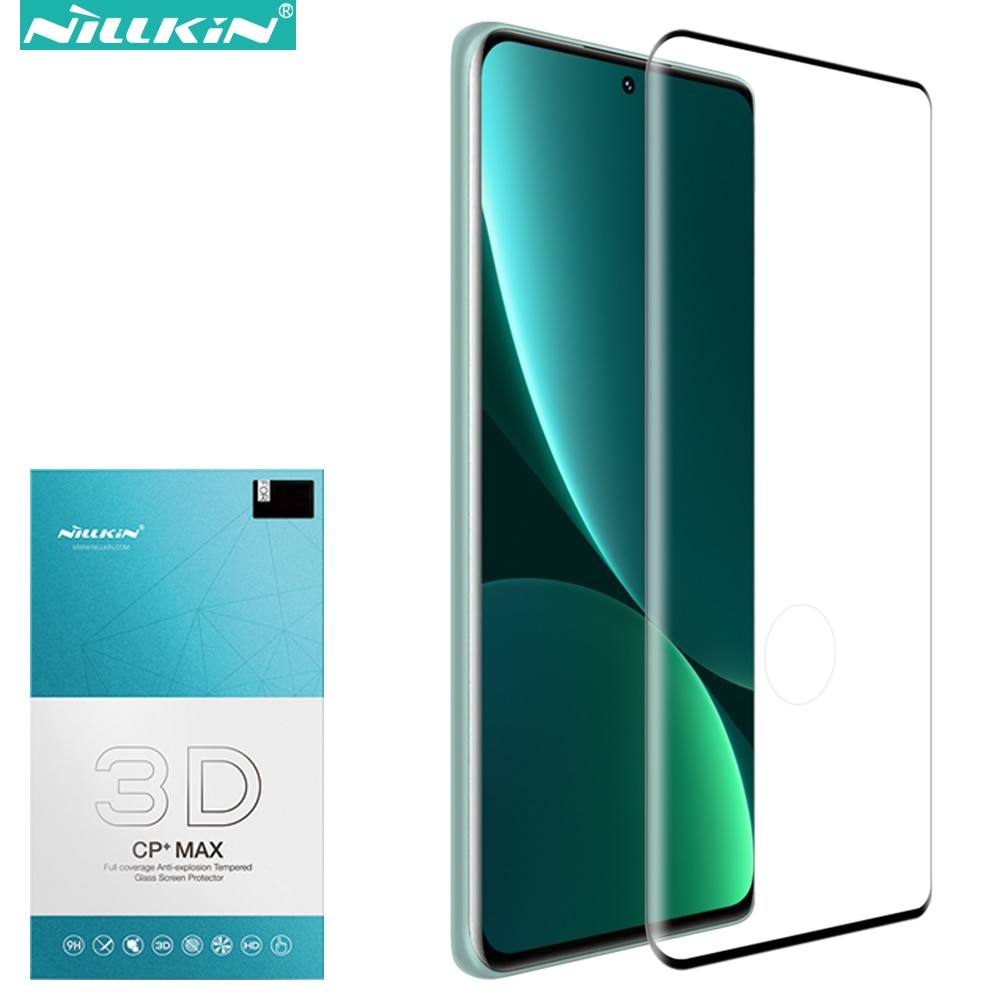 Nillkin for Xiaomi 12 Pro / 12S Pro 3D CP+ MAX Full coverage Anti-explosion Tempered Glass Screen Protector 9H