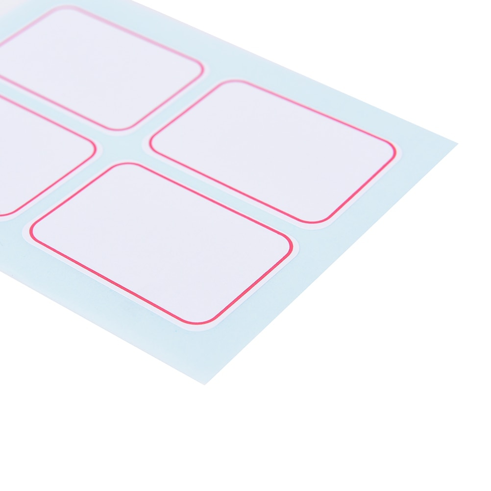 12Pcs Huge Self Adhesive Sticky Label Writable Name Stickers Blank Note Labels Price Stickers