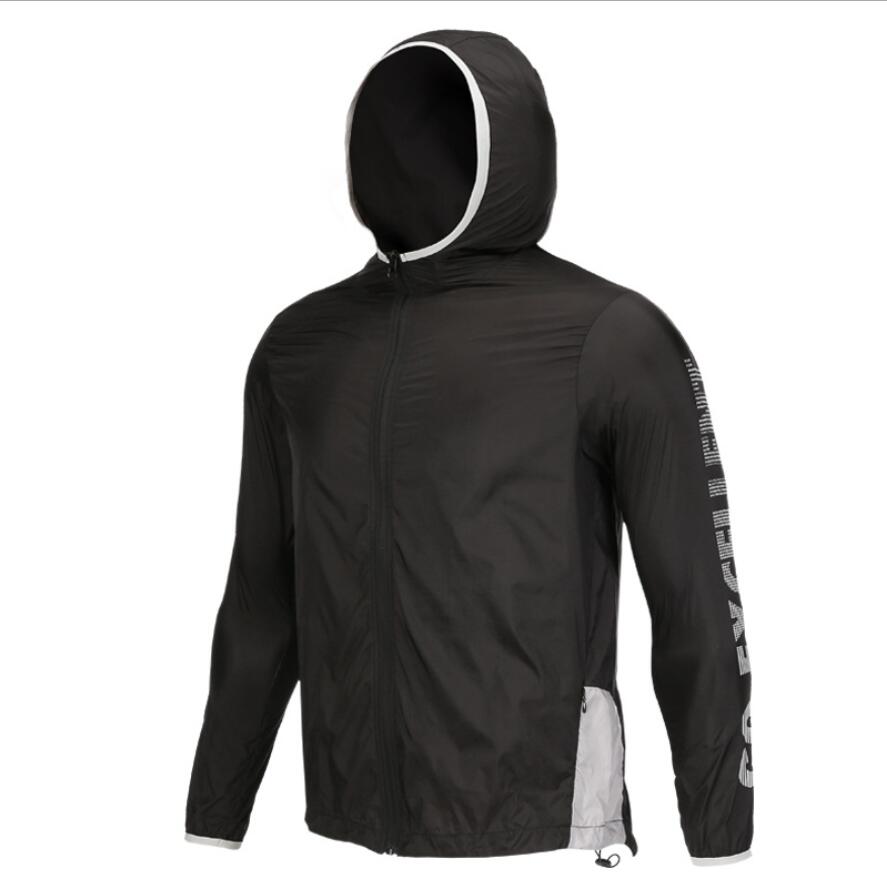 2023HOT 2019 New Spring Autumn Bomber Hooded Jacket Men Casual Slim Windbreaker Jacket Male Outwear Zipper Thin Coat Clothing