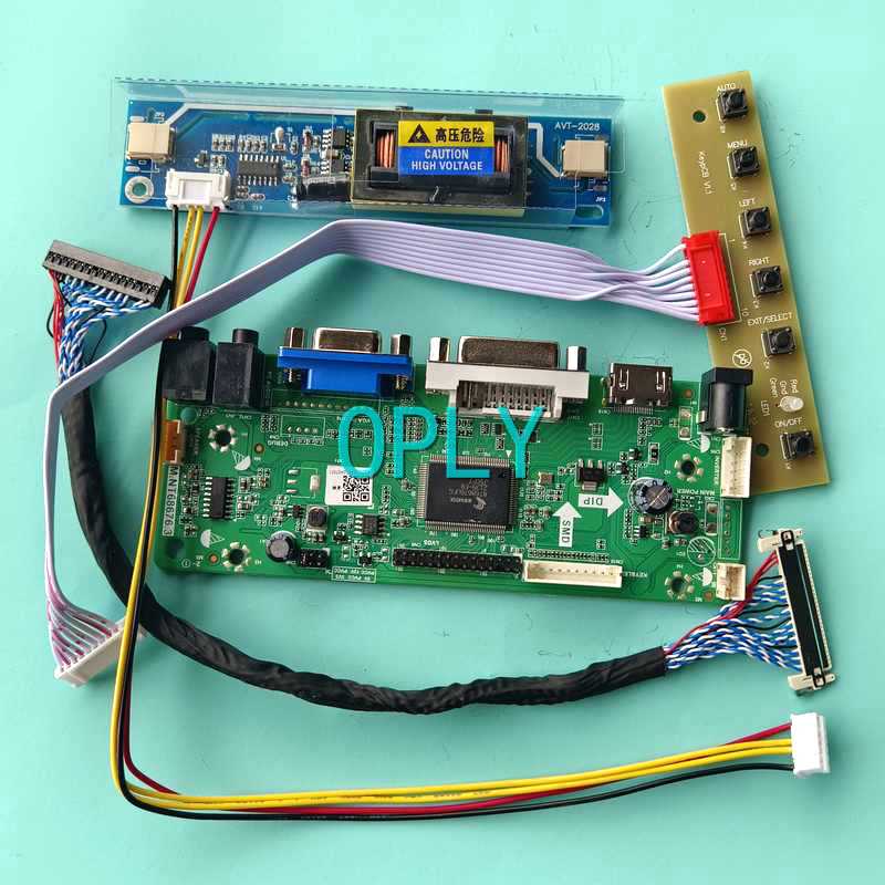 For B150XN05 B150XN06 LP150X12 Laptop Monitor Screen Controller Board 2CCFL LVDS 30-Pin 15" 1024*768 Kit HDMI-Compatible VG