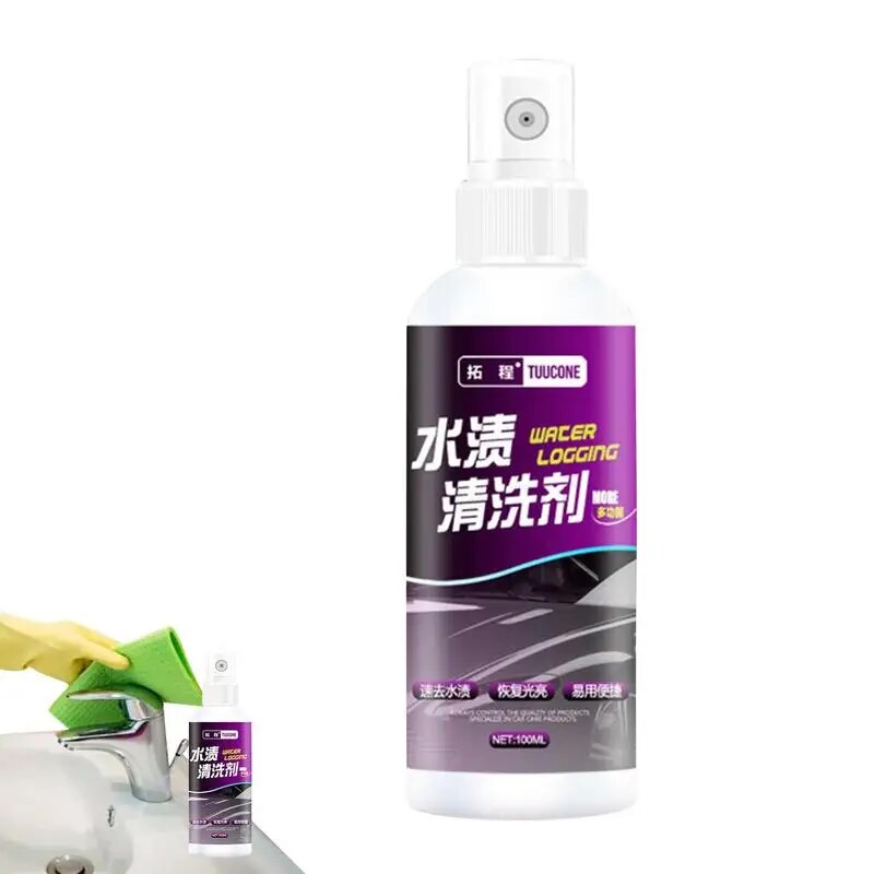 Water Stain Remover | Powerful Car Water Spot Remover | Effective Car Water Spot Cleaner Safe For Glass