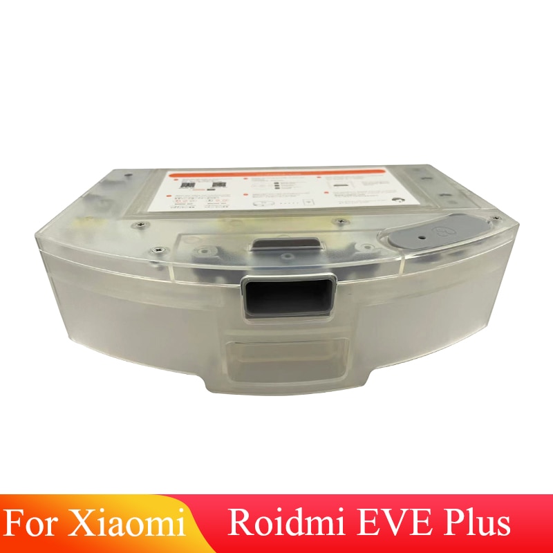 For XiaoMi Roidmi Eve Plus Robot Vacuum Cleaner 2 in 1 Electric Control Water Tank Dust Box With Filter Accessories Spare Parts