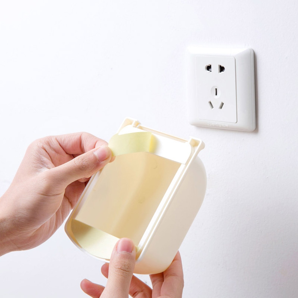 1pc Babyproof Adhesive Electrical Outlet Plug Socket Cover for Bathroom