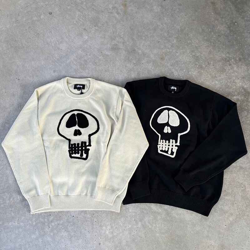 Sweater Men Women High Quality Skull Logo Digital Print Mastermind Japan Pullover MMJ Sweater 11.11 chunky christmas