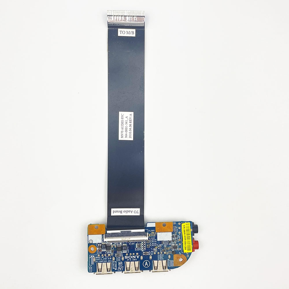For Sony PCG-61212T PCG-71212T VPCEA VPCEB VPC EA VPC EB laptop USB Audio Board USB2.0 M960 1P-109C502-8011 IFX-565