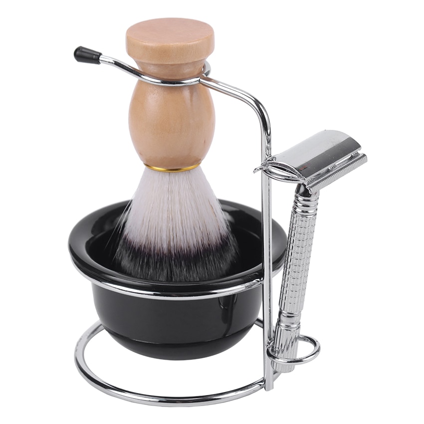 1PC New Beauty Design Men Shaving Bowl Mug Brush Soap Dish Stand Holder Portable Shaving Razor Beard Clean Shaver Kits Set