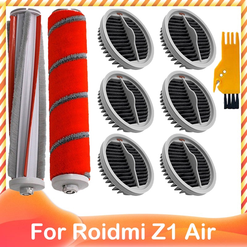 Main Brush Hepa Filter Replacement For Xiaomi Roidmi Z1 Air Coldless Wireless Vacuum Cleaner Spare Parts