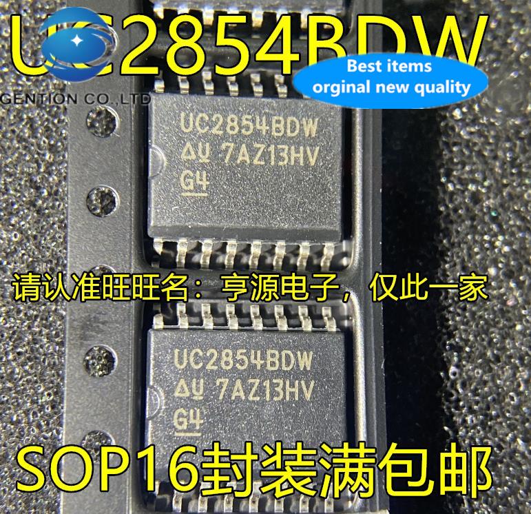 10pcs 100% orginal new UC2854 UC2854BDW UC2854B SOP16 high power factor pre-regulator