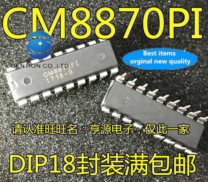 10pcs 100% orginal new in stock CM8870 CM8870PI DIP18 straight-in telephone dual-tone multi-frequency decoding