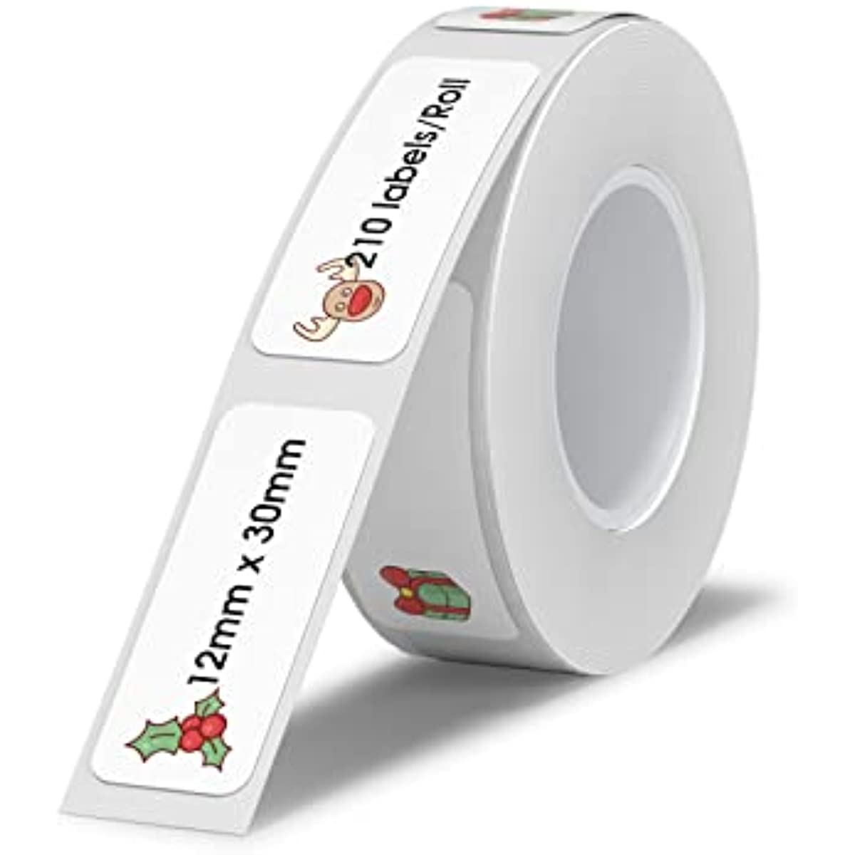 NIIMBOT Labels for D11/D110/D101 Label Maker, Printer Labels, Waterproof, Oil-Proof Sticker Labels Name Tag Stickers (Christmas)