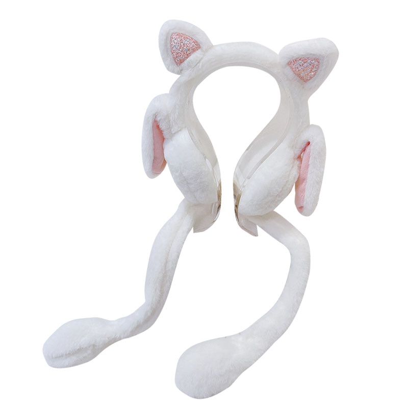 Winter Warm Accessories Ear Protector Ear Moving Hair Hoop Air Bag Children Ear Cover Cute Props Boy And Girl Headwear Ear Warm