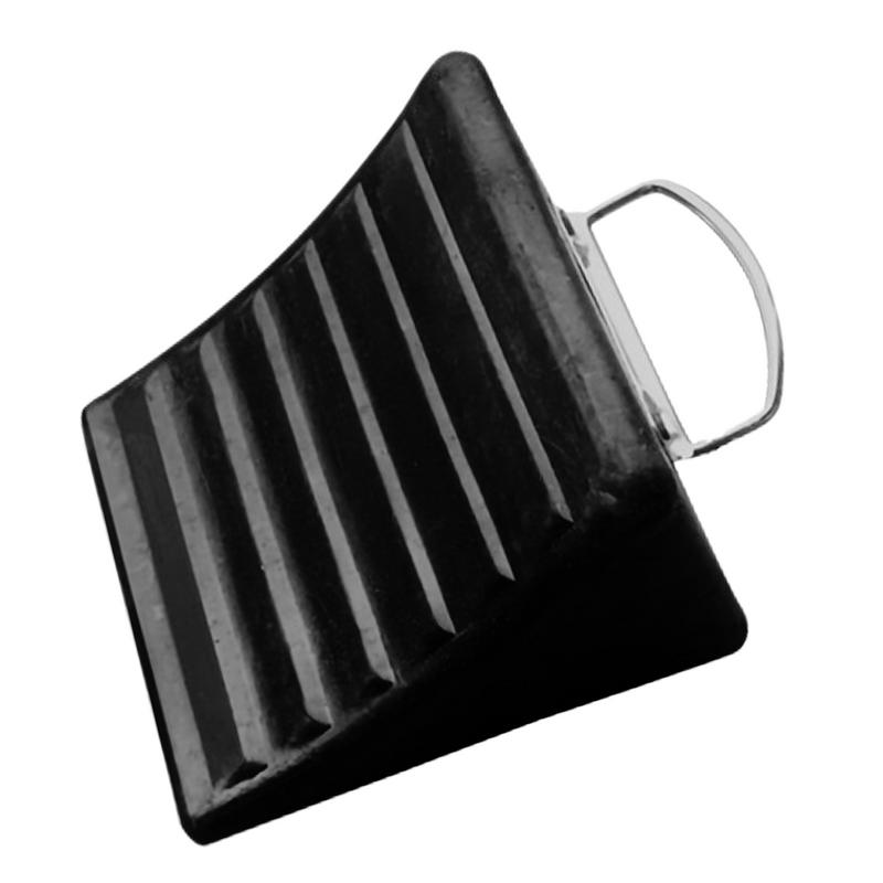 Wheel Chocks For Trucks High Duty Wheel Chock With Anti-Slip Bottom Anti-Slip Grip Ribbed Chock Block For Camper Trailer RV