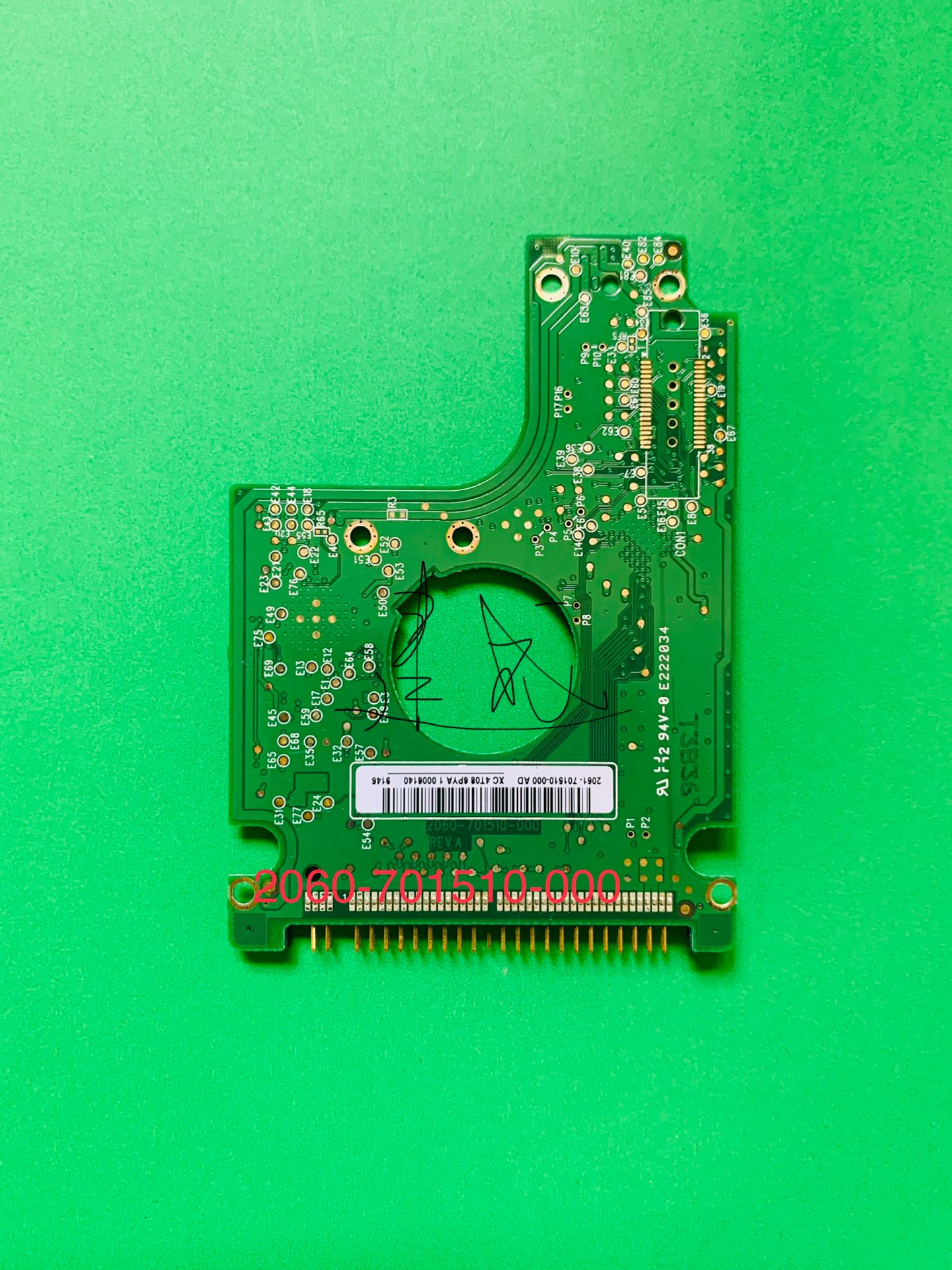 HDD logic board 2060-701510-000 REV A Western Data Application Recovery Hard Disk Maintenance