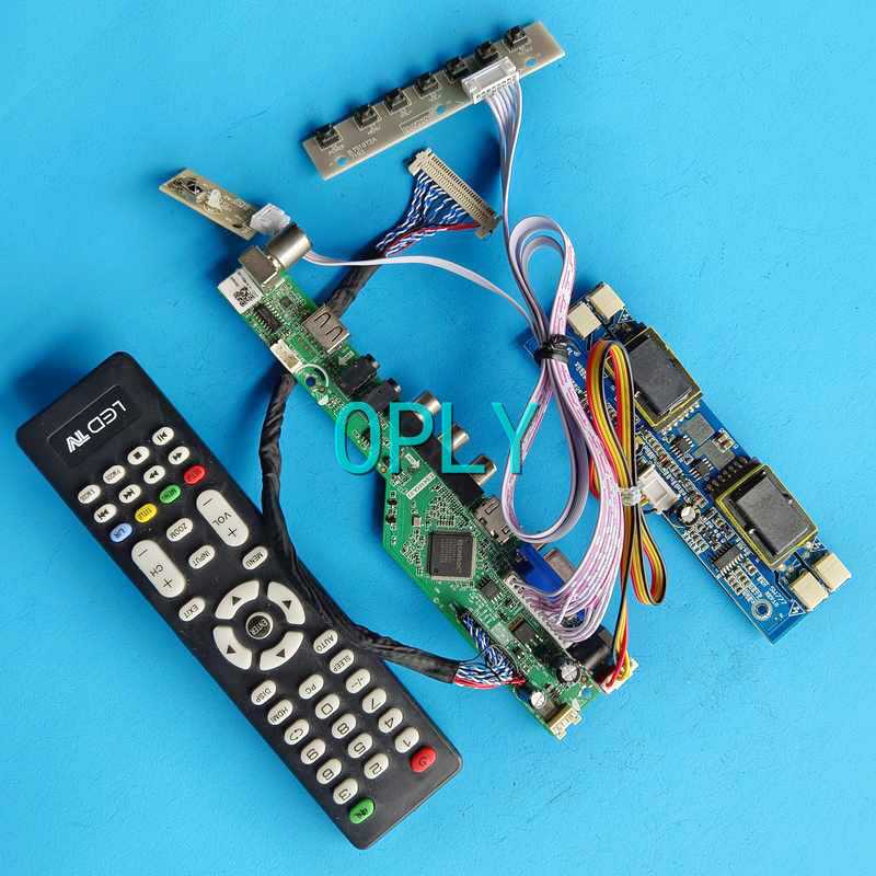 LCD Display Screen Controller Board Fit LM215WF1 LM215WF2 DIY Kit VGA AV USB HDMI-Compatible 21.5" 1920*1080 4CCFL 30 Pin L