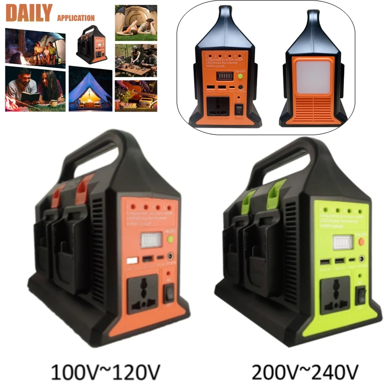 300W 110/220V Portable Mini Outdoor Travel Camping Power Supply Inverter Modified Sine Save Power Inverter