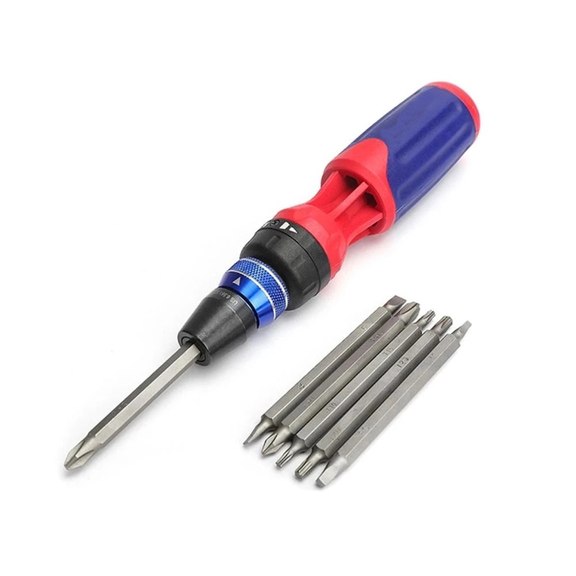 Ratcheting Screwdriver 12 in 1 Screwdriver set Quick Load Mechanism Screwdrivers S2 Bits Screwdriver Bit Set