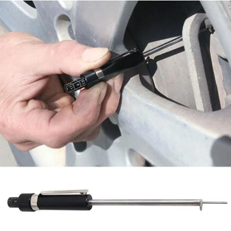 Car Brake Lining Pad Thickness Gauge Detection Pen Measuring Tool Vehicle Brake Pad Gauge Car Brake Pad Tester Thickness Gauge