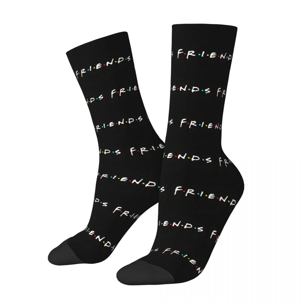 Happy Funny Male Men Socks Hip Hop Friends TV Show American Sock High Quality Women Stockings Spring Summer Autumn Winter