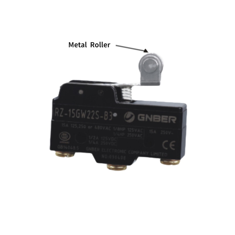 Uniteeelc-GNBER RZ-15GW22S-B3 Silver Contact Quality Limit Switch16A 250V