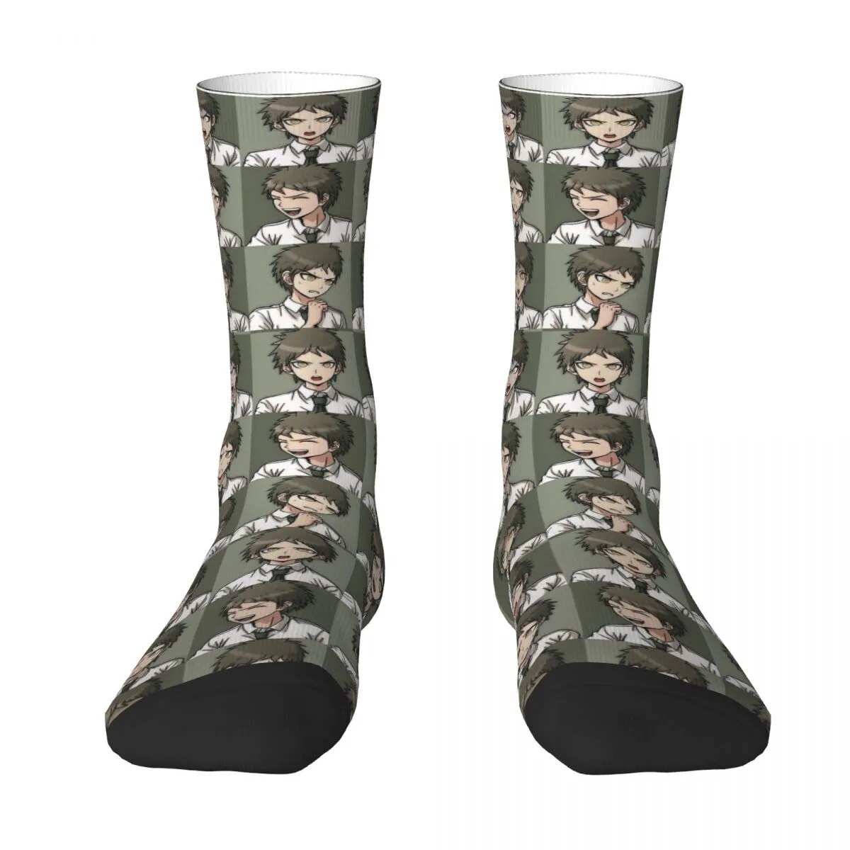 Hajime Hinata Danganronpa Socks Male Mens Women Winter Stockings Harajuku