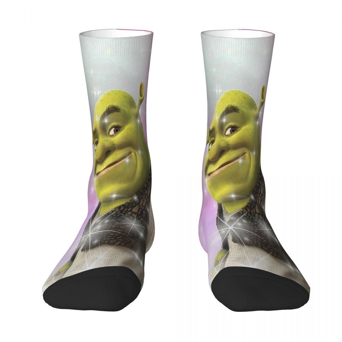 Shrek Fan Cam Socks Male Mens Women Winter Stockings Harajuku
