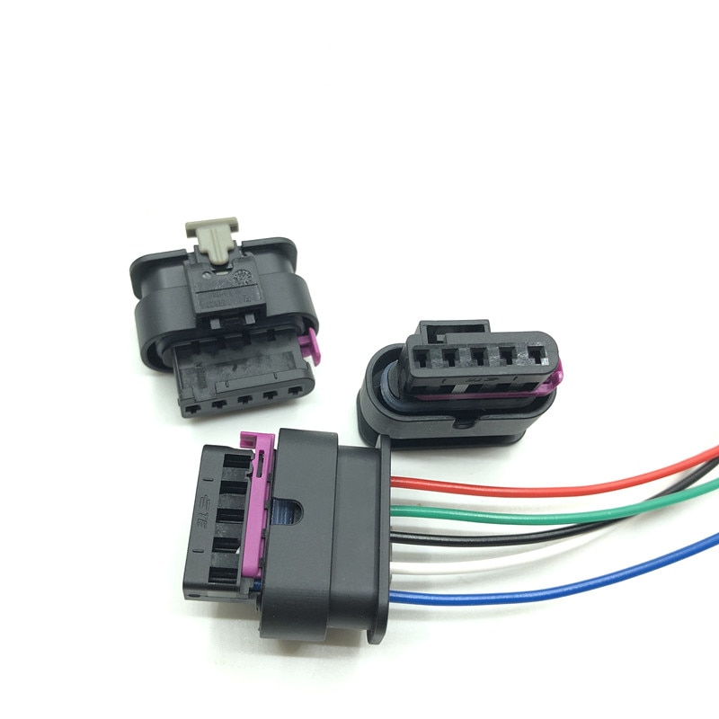 5 pin connector 5 hole for Volkswagen Audi Air Quality flowmeter electronic pump plug 4F0 973 705/4F0973705