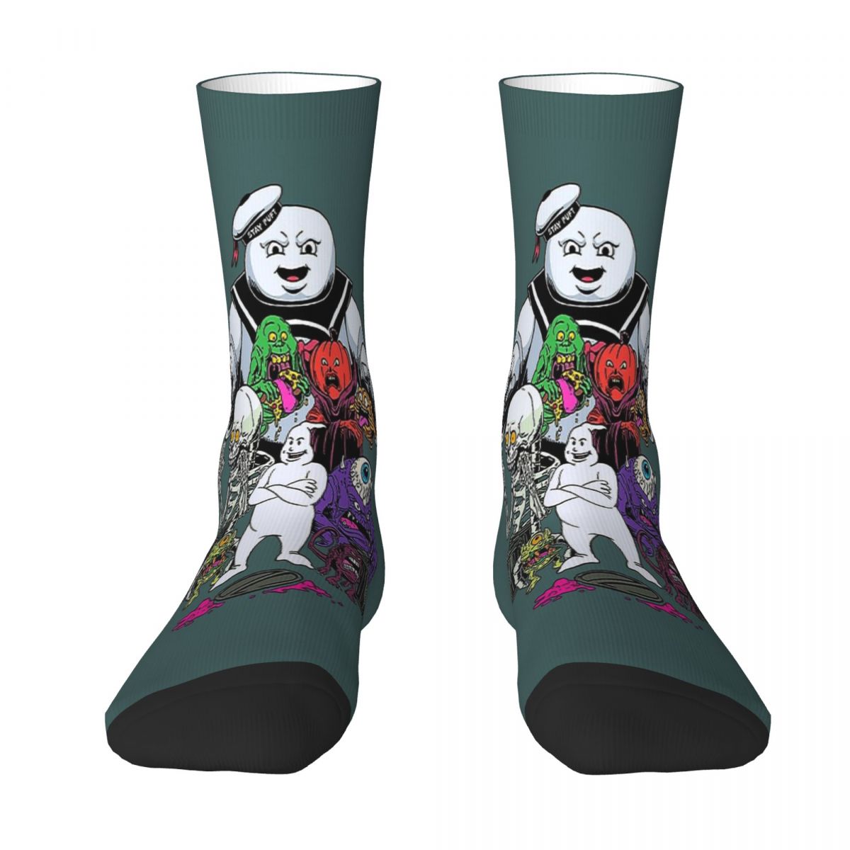 Funny Ghostbusters Comedy Film Socks Male Mens Women Winter Stockings Polyester