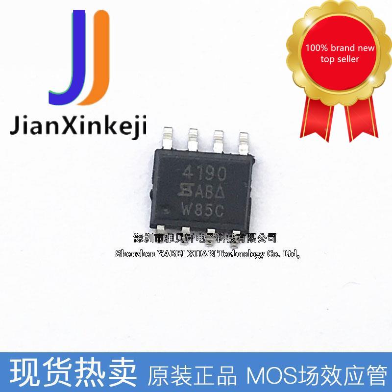 10pcs100% orginal new SMD SI4190 SI4190DY-T1-GE3 N-channel 100V MOS field effect tube SOP-8 in stock