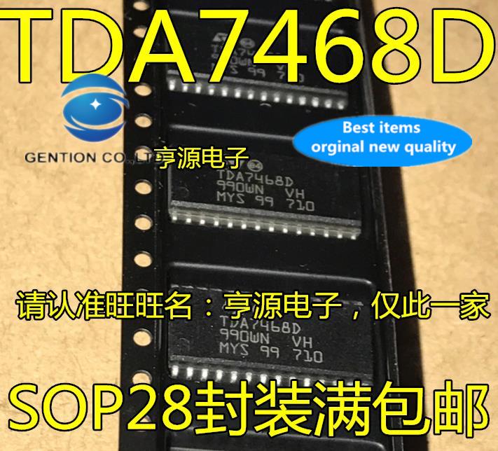 10pcs 100% orginal new in stock TDA7468 TDA7468D TDA7462 TDA7462D SOP28