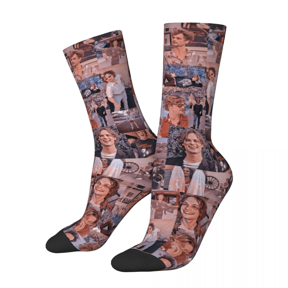 Matthew Gray Gubler Fans Socks Men Women Cotton Casual Socks Novelty Spring Summer Autumn Winter Socks Christmas Gifts