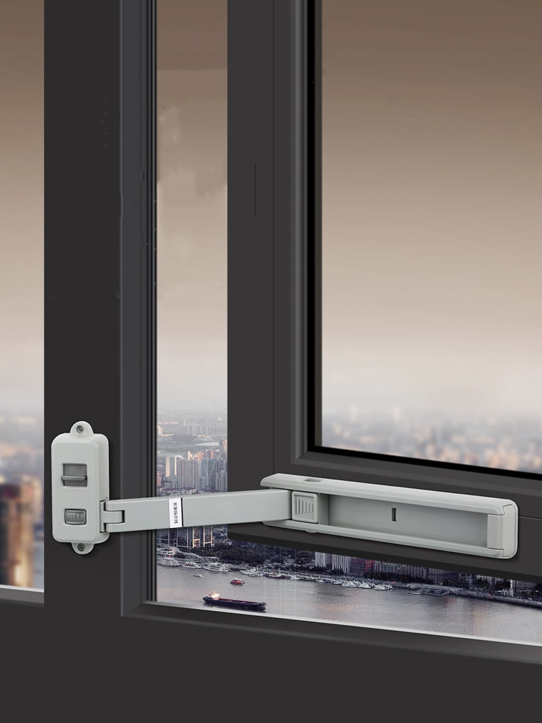 Window Safety Lock High Building Child Protection Fall Prevention Casement Limiter Fixed Sliding Latch.
