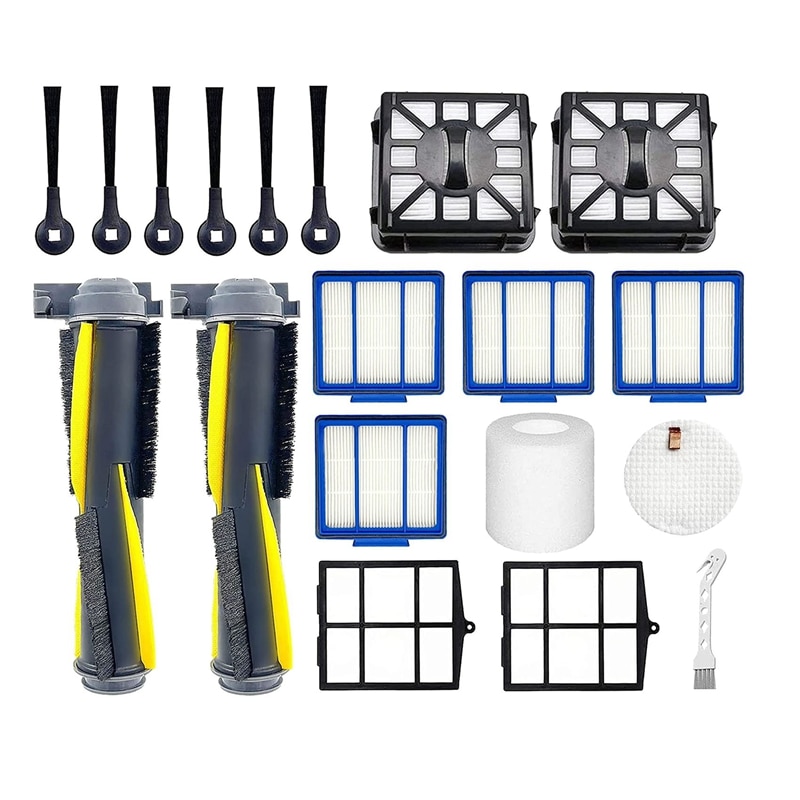 Main Roller Side Brush Replacement Part Kit For Shark IQ R101AE RV1001AE R101 RV1001 Robot Vacuum Cleaner Accessories