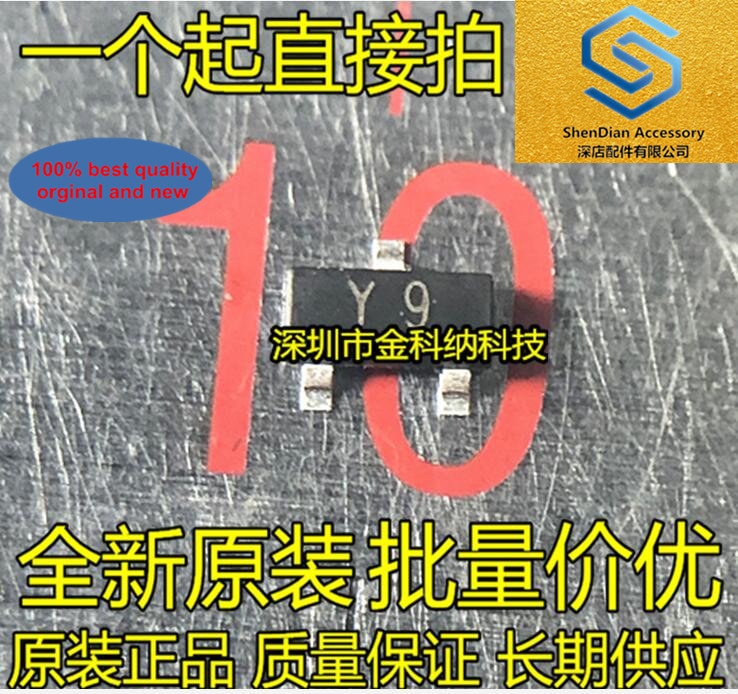 100pcs 100% orginal new BZX84C24LT1G Silk Y9 24V SOT-23 SMD Zener Diode Zener real photo
