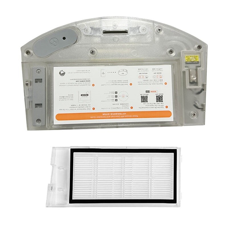 Water Tank Dust Box Vacuum Cleaner Water Tank Dust Box For Roidmi Eve Plus Robot Spare