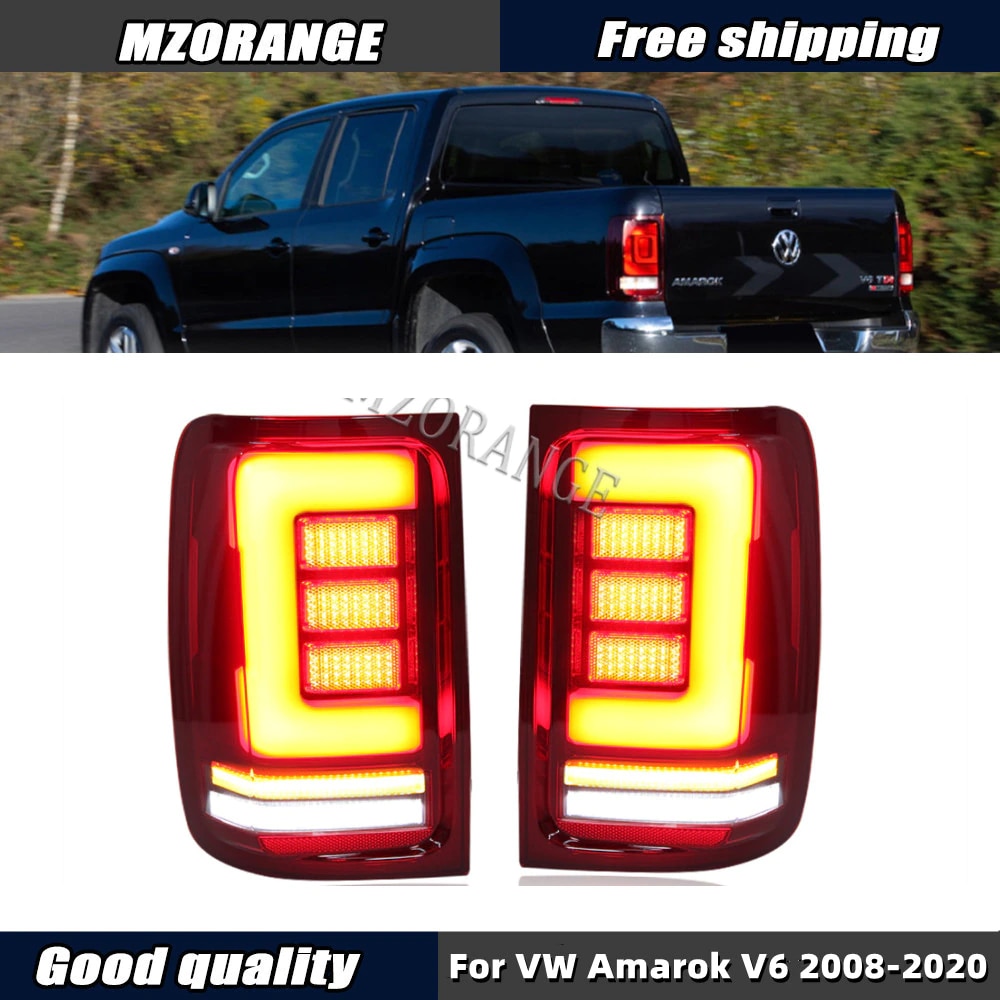 Rear Tail Light LED For VW Amarok V6 2008-2020 Rear Turn Signal Light Brake Parking Lamp Driving Lamp Car Accessories