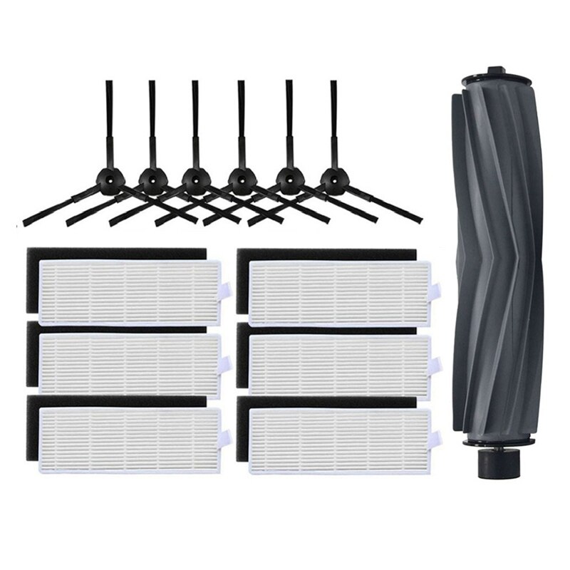 Robotic Vacuum Cleaner Main Side Brush Hepa Filter Accessories Kit Parts Robot Vacuum Cleaner Parts For Osoji 950 680 870 990