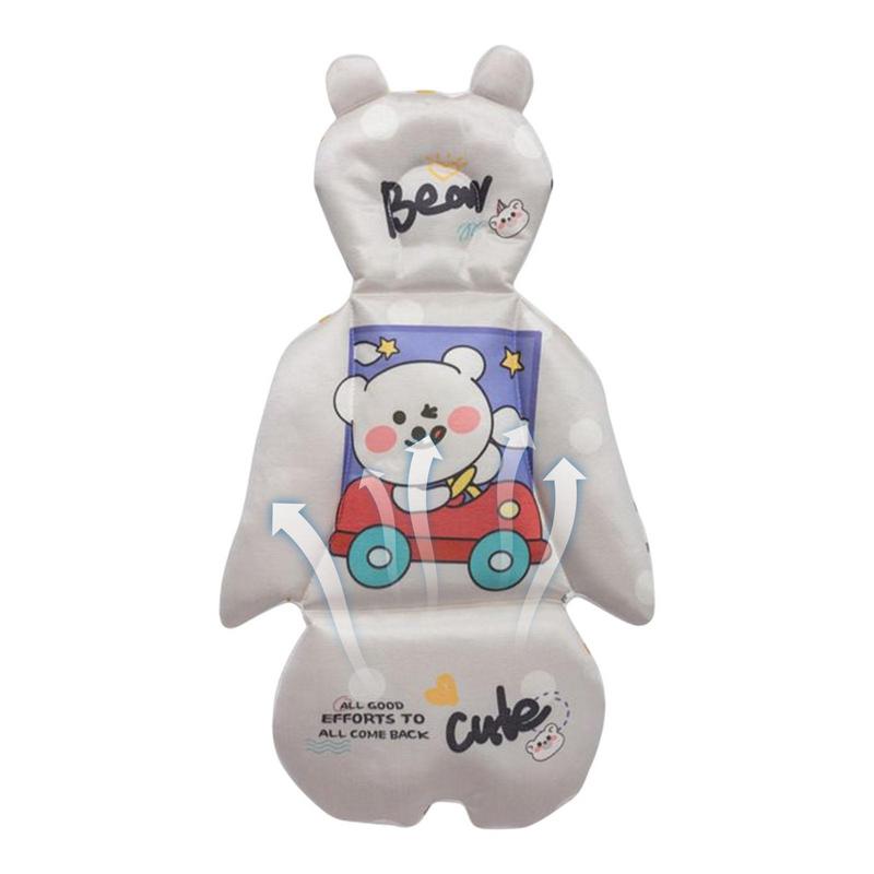 Soft Cotton Baby Stroller Cushion Car Seat Insert Baby Head Neck Support Pillow Mattress Breathable Mat Pram Thermal Mattress