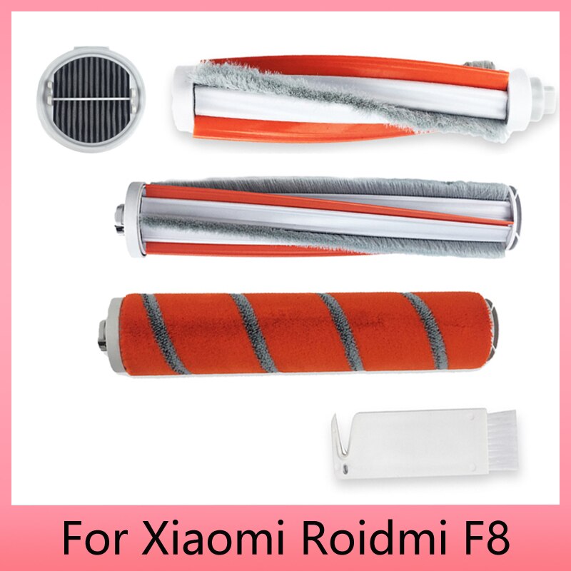 For Xiaomi Roidmi F8 F8E NEX Home Accessories Parts Carpet Floor Mite Removal Brush Hepa Filter Kit Robot Vacuum Cleaner